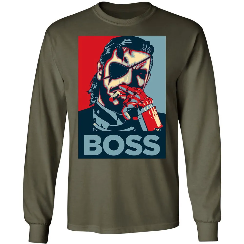 Long Sleeve T-Shirt - WS99QLJZ - Military Green - 16