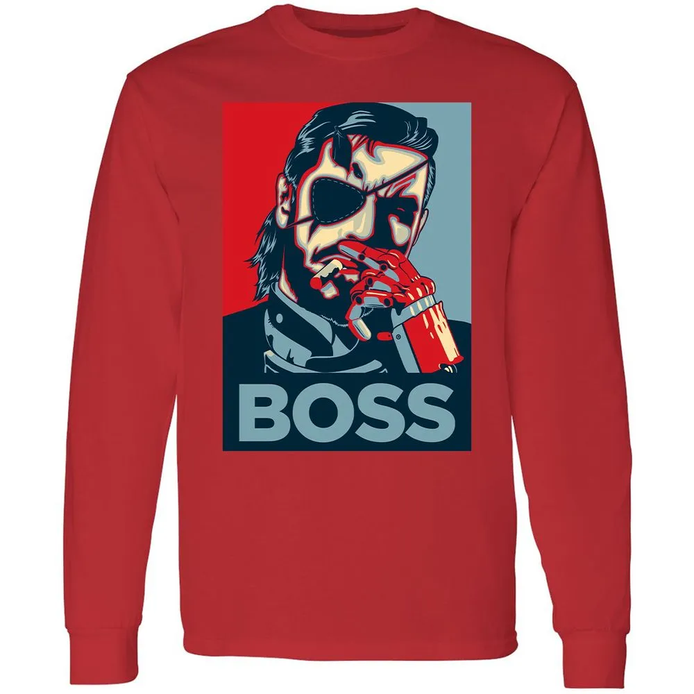 Long Sleeve T-Shirt - WS99QLJZ - Red - 14