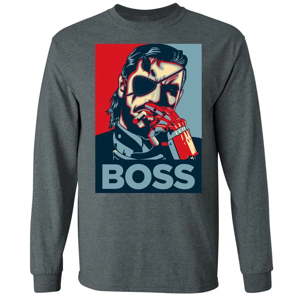 Long Sleeve T-Shirt - WS99QLJZ - Dark Heather - 15