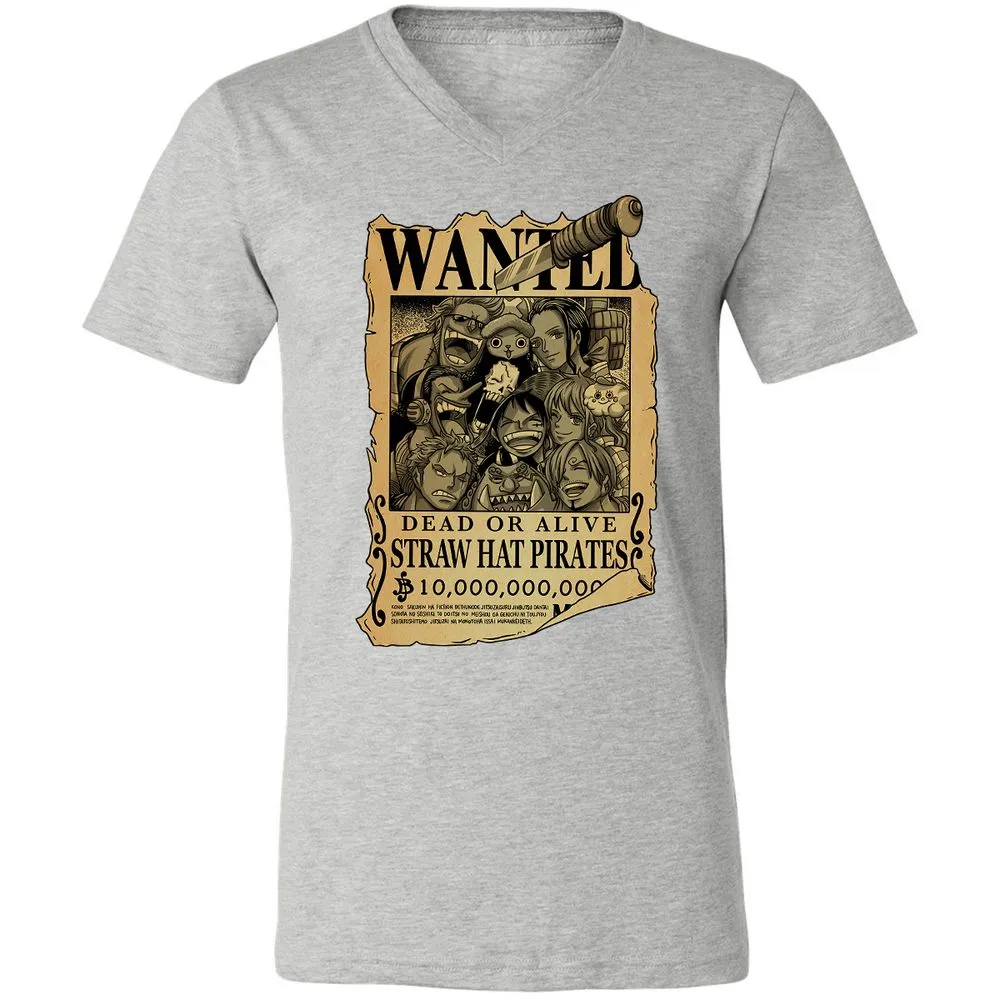 Unisex V-Neck T-Shirt - 1J4L674A - Athletic Heather - 7