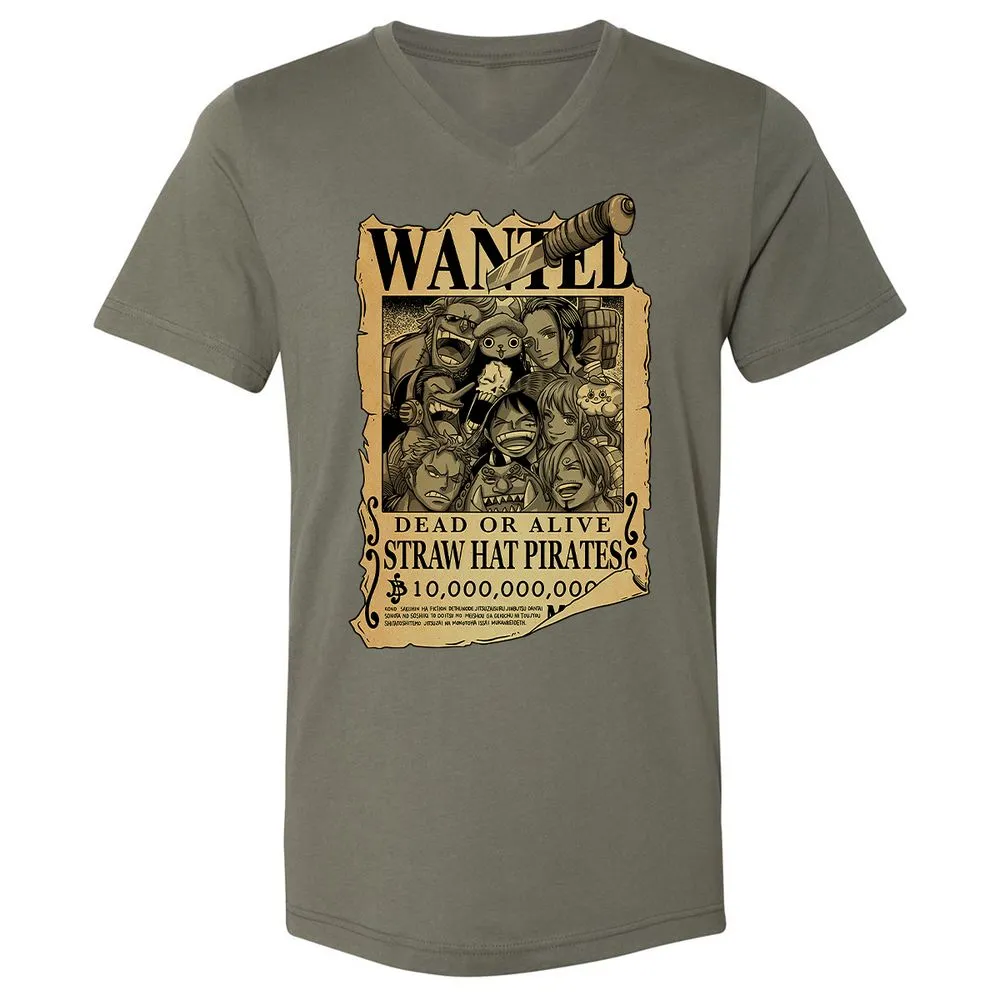 Unisex V-Neck T-Shirt - 1J4L674A - Military Green - 10