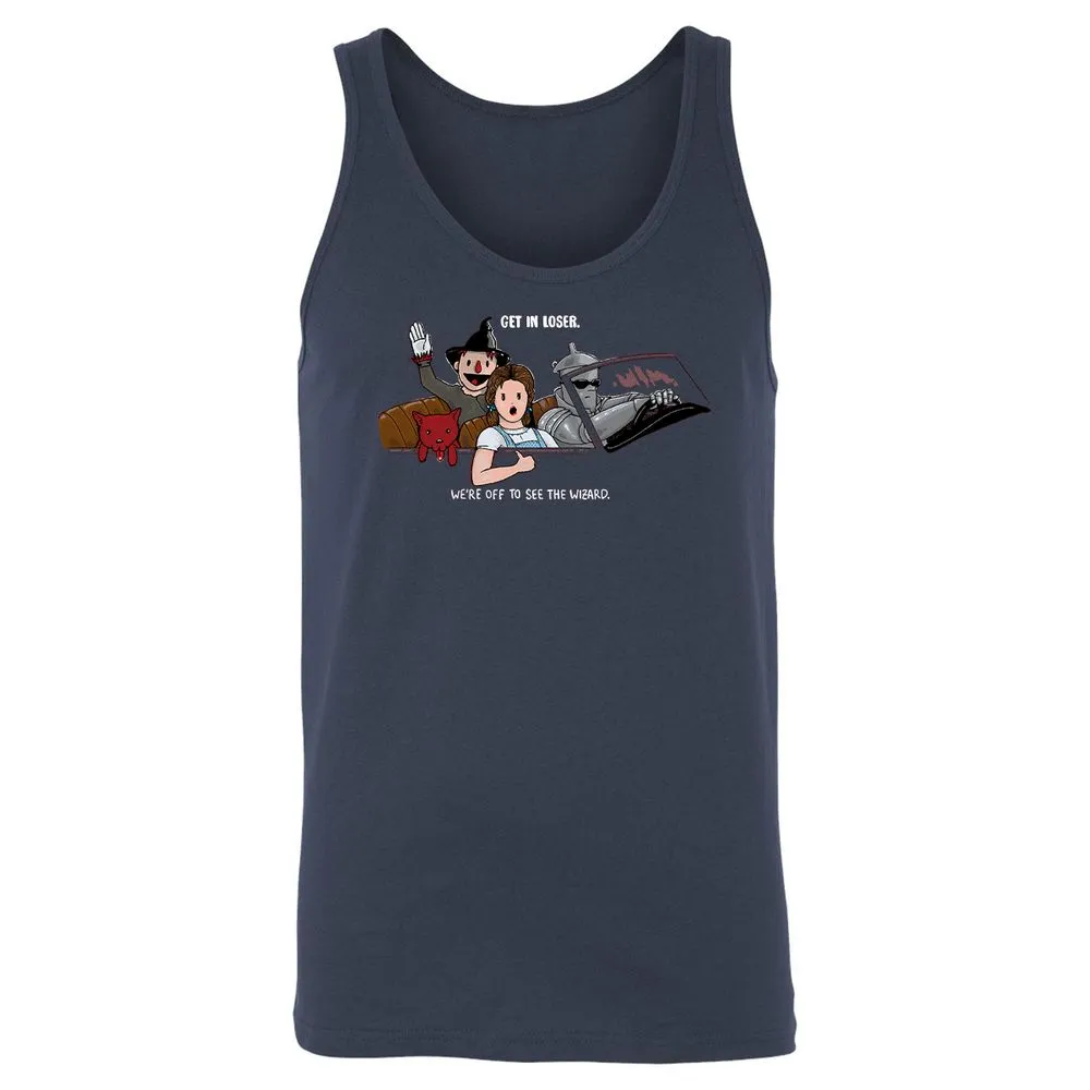 Unisex Jersey Tank - CJRHX37L - Navy - 2