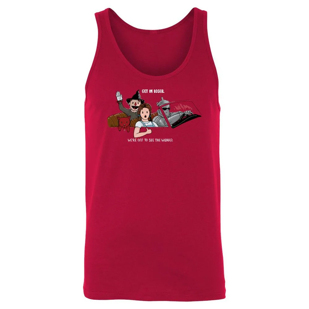 Unisex Jersey Tank - CJRHX37L - Red - 11