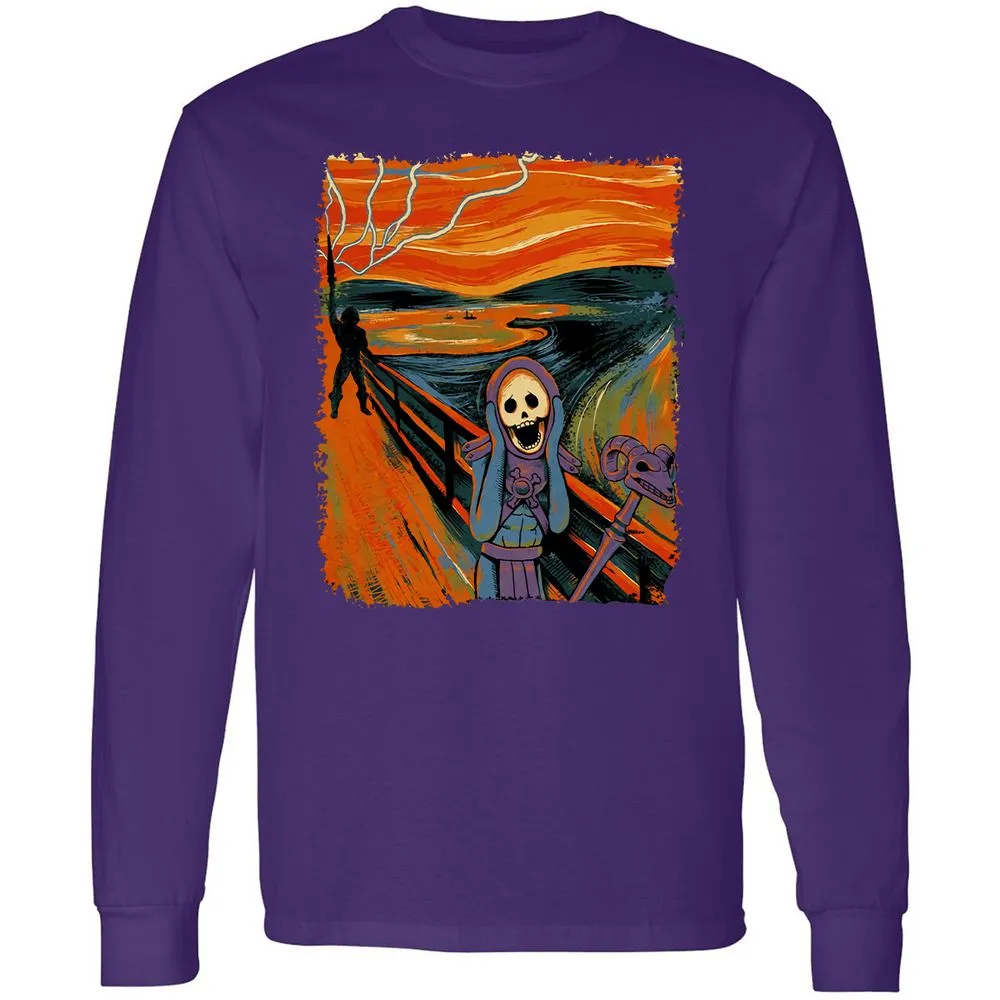 Long Sleeve T-Shirt - HGC7ME7N - Purple - 13