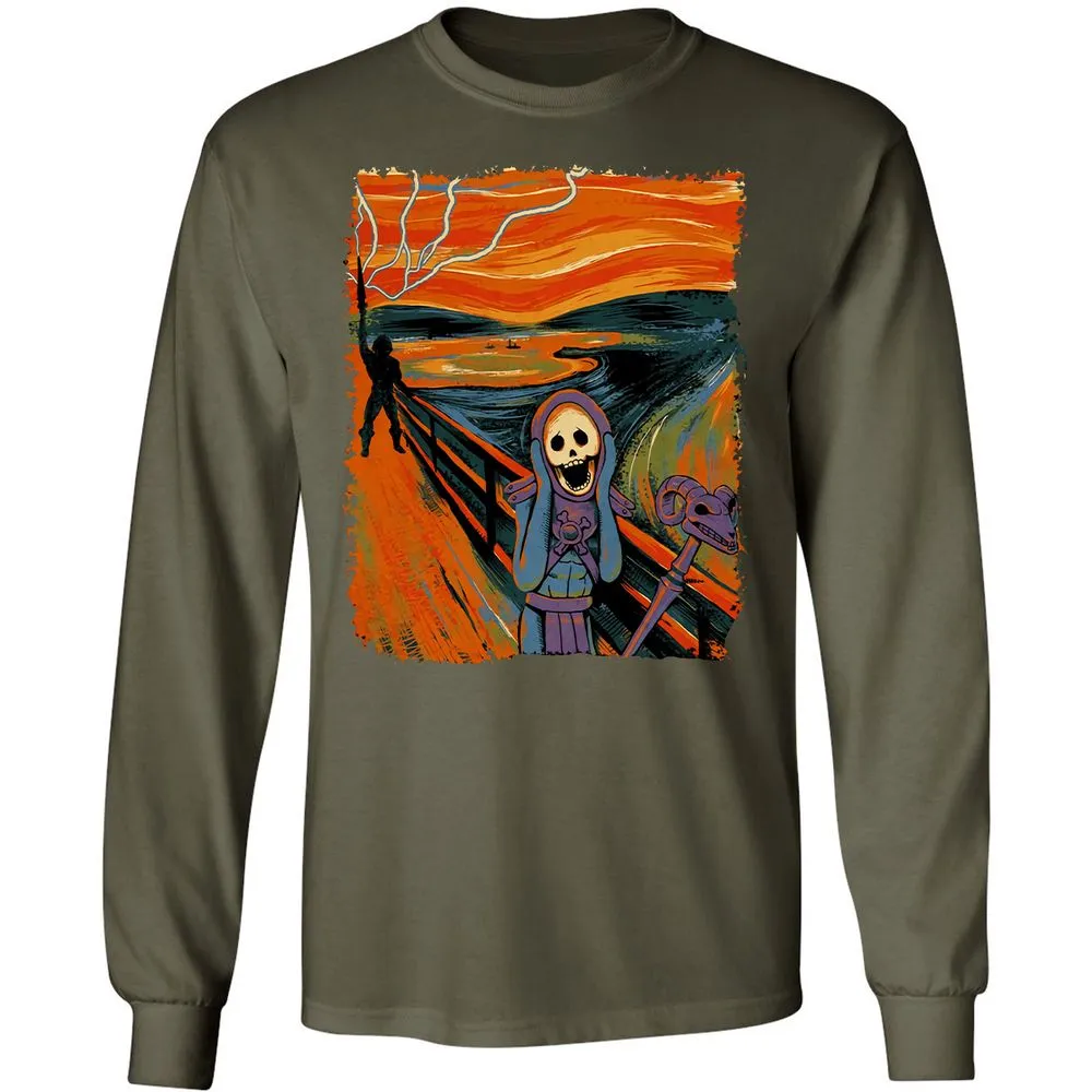 Long Sleeve T-Shirt - HGC7ME7N - Military Green - 16