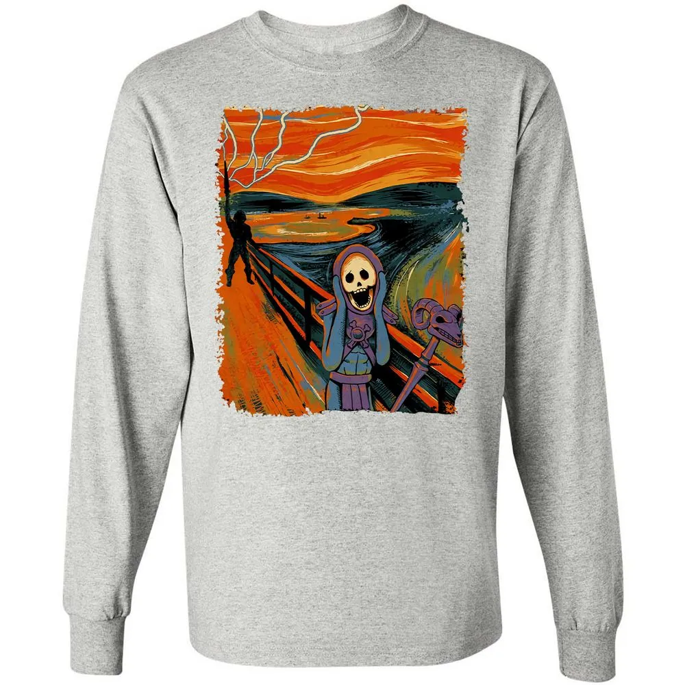 Long Sleeve T-Shirt - HGC7ME7N - Ash - 7