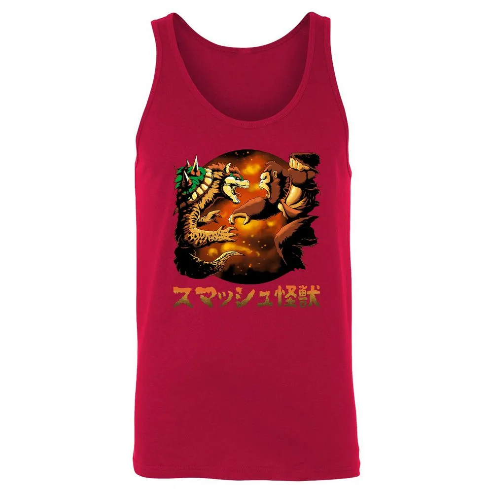 Unisex Jersey Tank - Y4XG58P1 - Red - 11