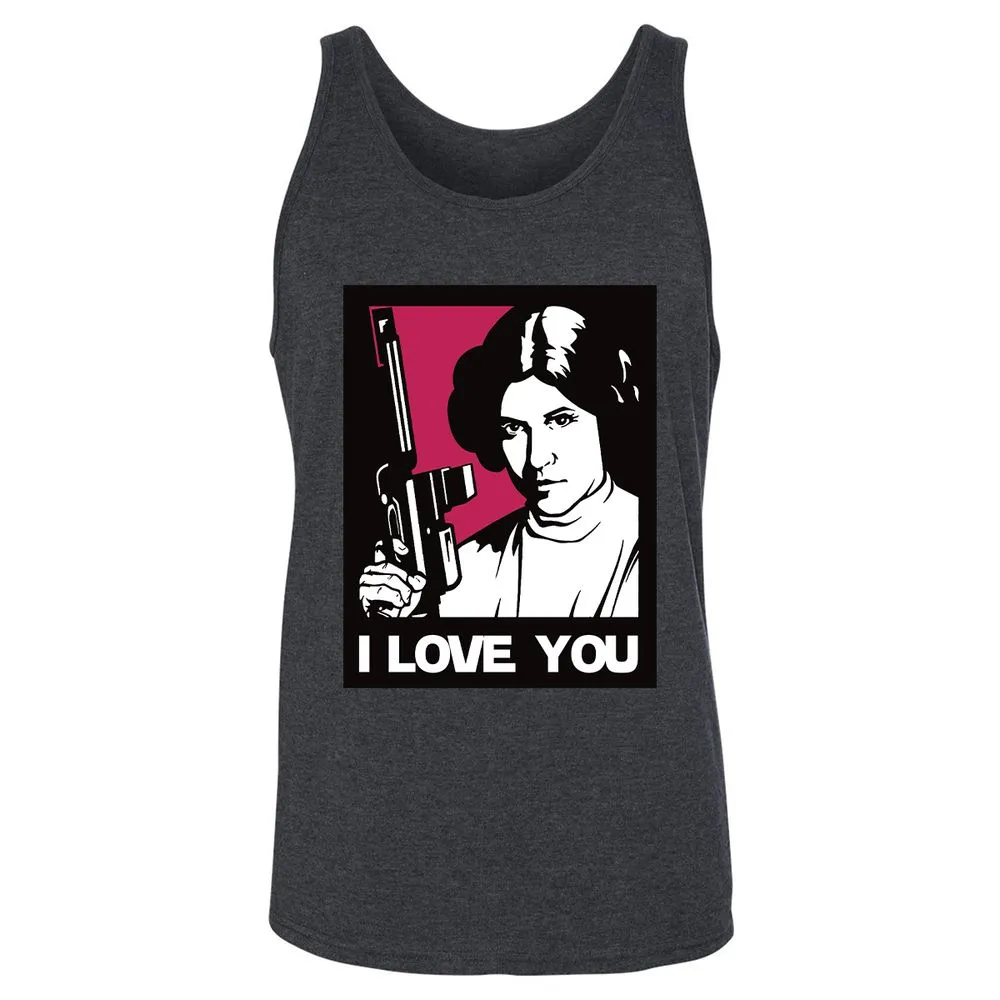 Unisex Jersey Tank - LP2NU599 - Dark Grey Heather - 6