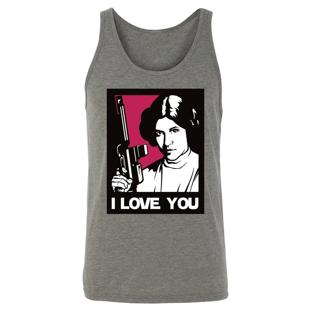 Unisex Jersey Tank - LP2NU599 - Grey Triblend - 8
