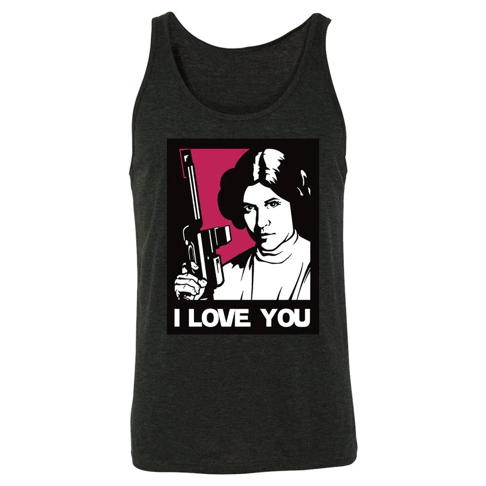 Unisex Jersey Tank - LP2NU599 - Charcoal Black Triblend - 5