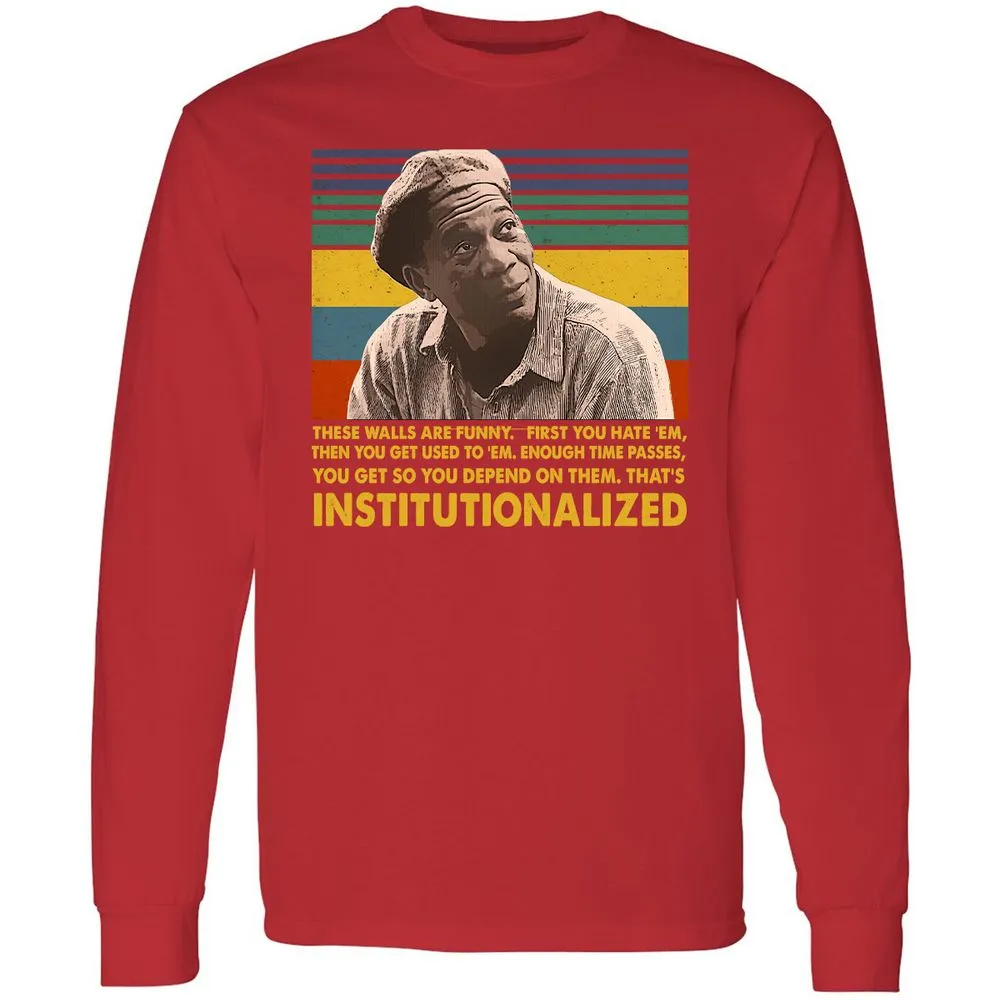 Long Sleeve T-Shirt - GLCCN21C - Red - 14