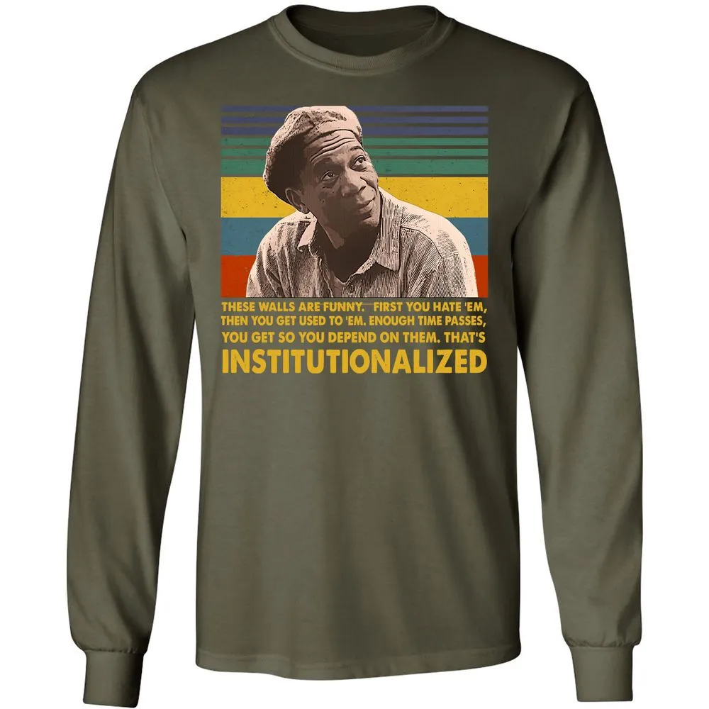 Long Sleeve T-Shirt - GLCCN21C - Military Green - 16