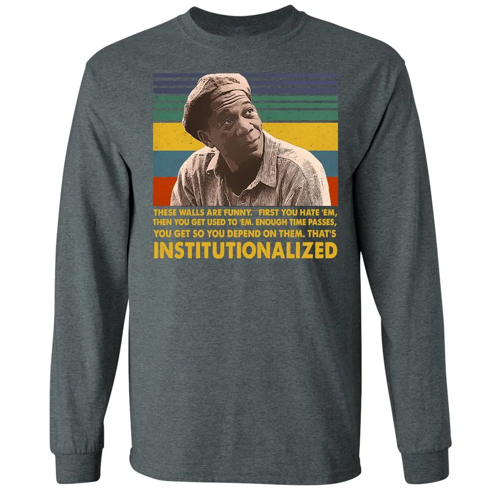 Long Sleeve T-Shirt - GLCCN21C - Dark Heather - 15