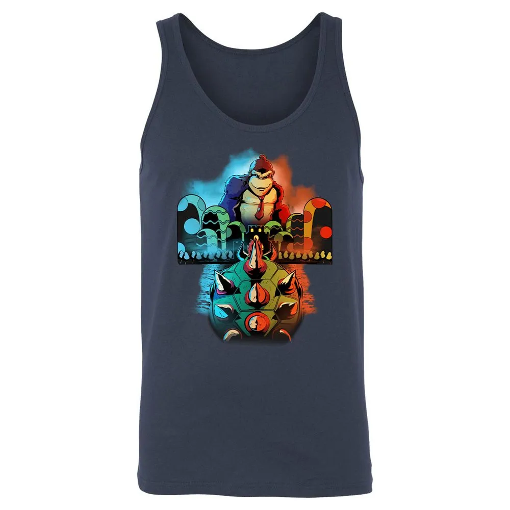 Unisex Jersey Tank - AD2JGG2H - Navy - 2