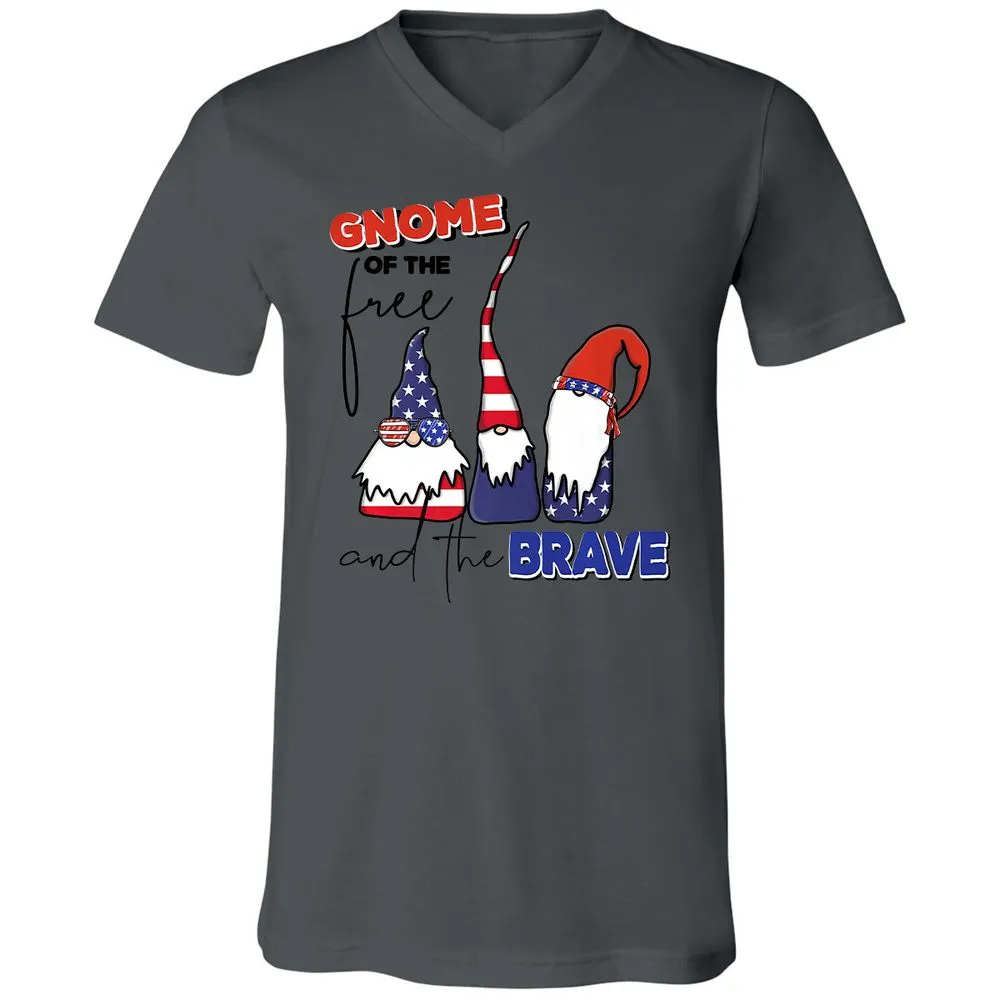 Unisex V-Neck T-Shirt - K89GRAUJ - Asphalt - 12