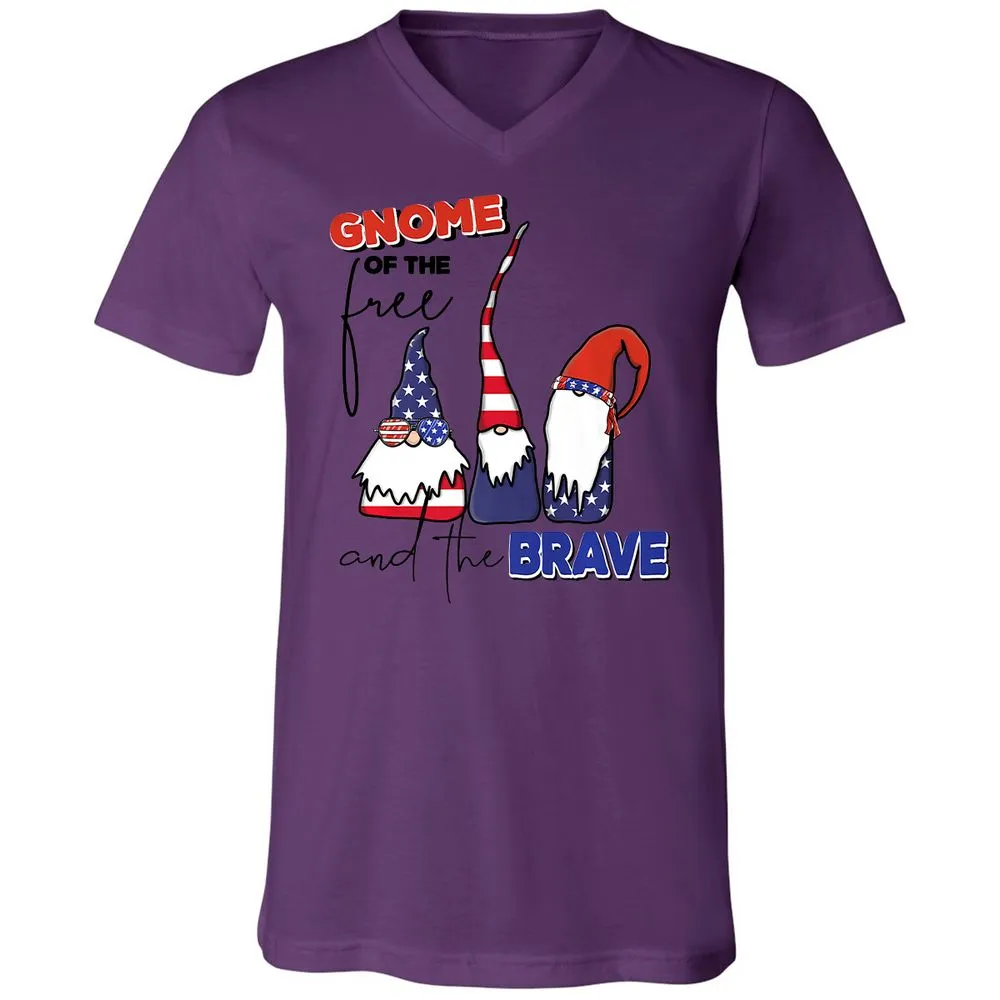 Unisex V-Neck T-Shirt - K89GRAUJ - Team Purple - 9