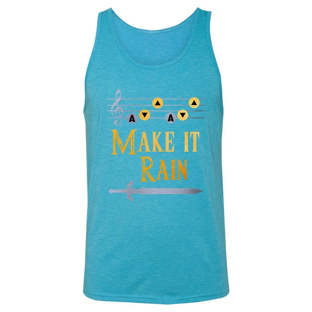 Unisex Jersey Tank - 7EQKSK5Q - Aqua Triblend - 3