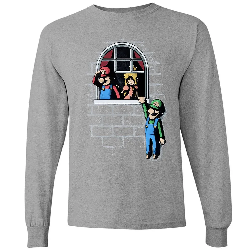 Long Sleeve T-Shirt - V5WH1QD8 - Graphite Heather - 6