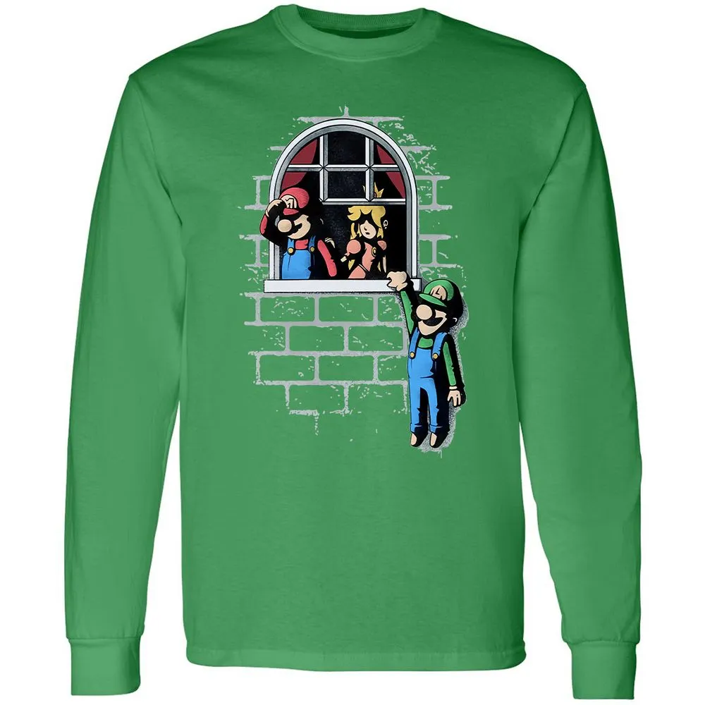 Long Sleeve T-Shirt - V5WH1QD8 - Irish Green - 10