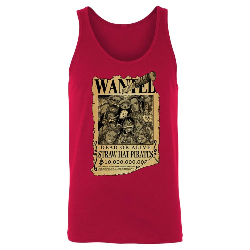 Unisex Jersey Tank - PDEWT3V8 - Red - 11
