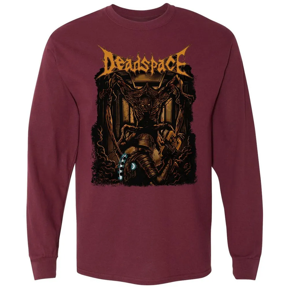 Long Sleeve T-Shirt - 47Y1WC6J - Maroon - 11