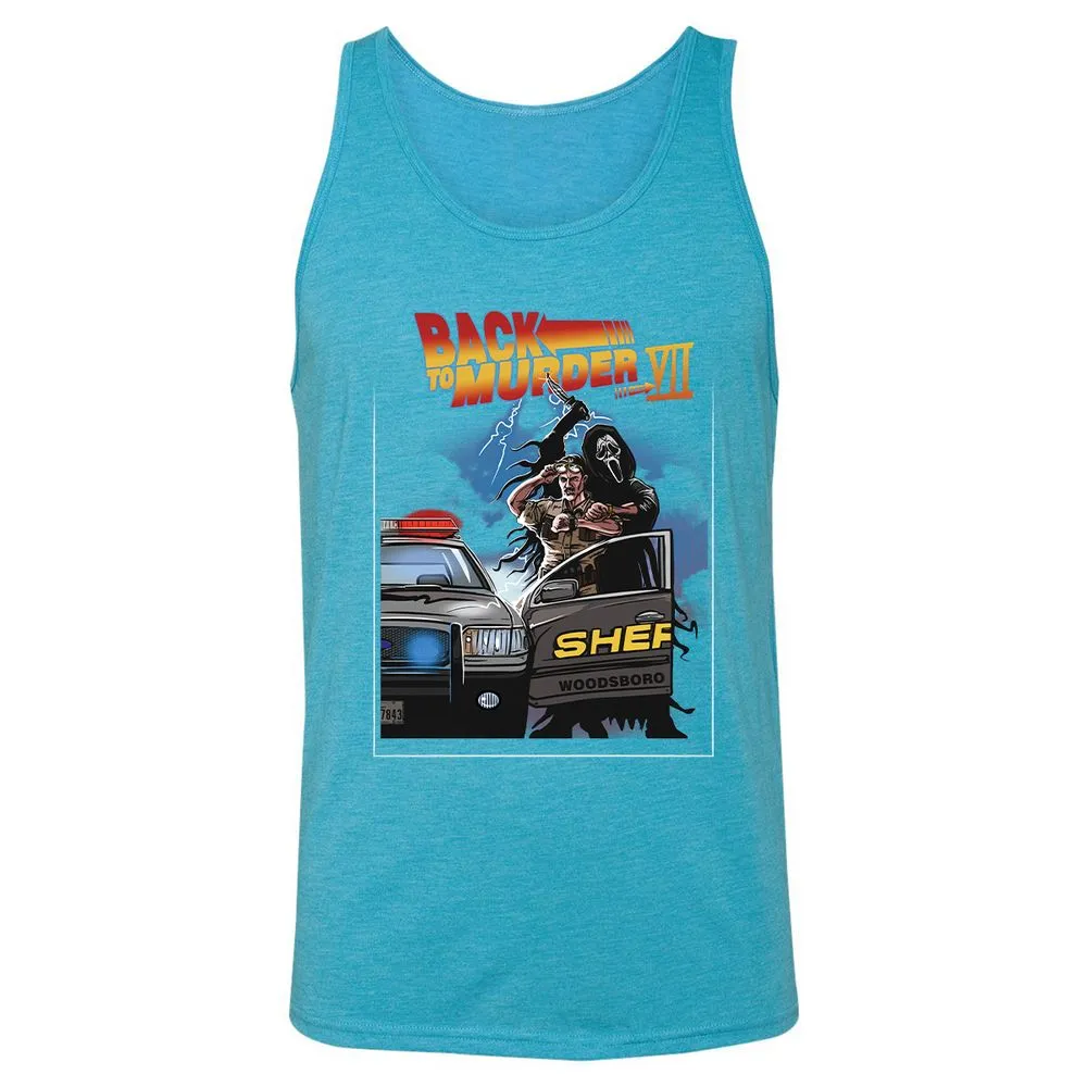 Unisex Jersey Tank - FRTLVZ2X - Aqua Triblend - 3