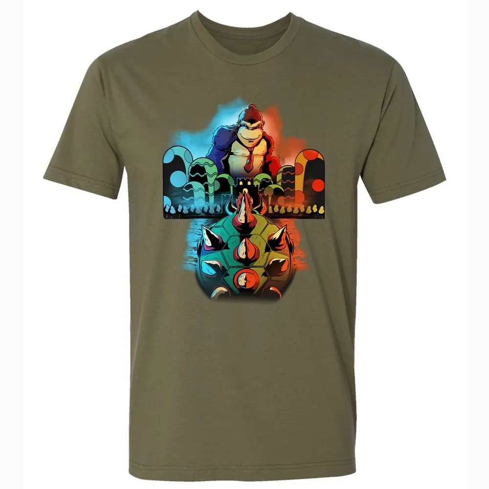 Premium Unisex T-Shirt - E9MNMKD6 - Military Green - 5