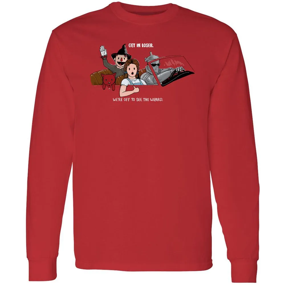 Long Sleeve T-Shirt - 5DQSDZXU - Red - 14