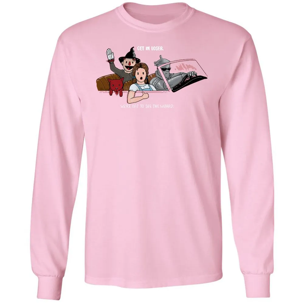 Long Sleeve T-Shirt - 5DQSDZXU - Light Pink - 3