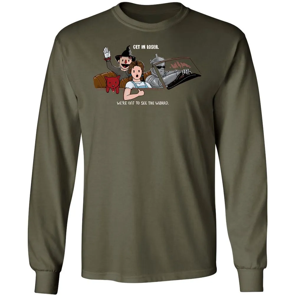 Long Sleeve T-Shirt - 5DQSDZXU - Military Green - 16