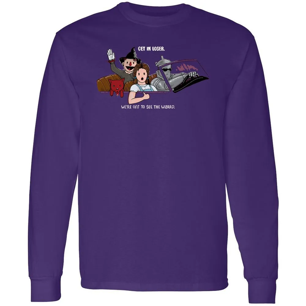 Long Sleeve T-Shirt - 5DQSDZXU - Purple - 13