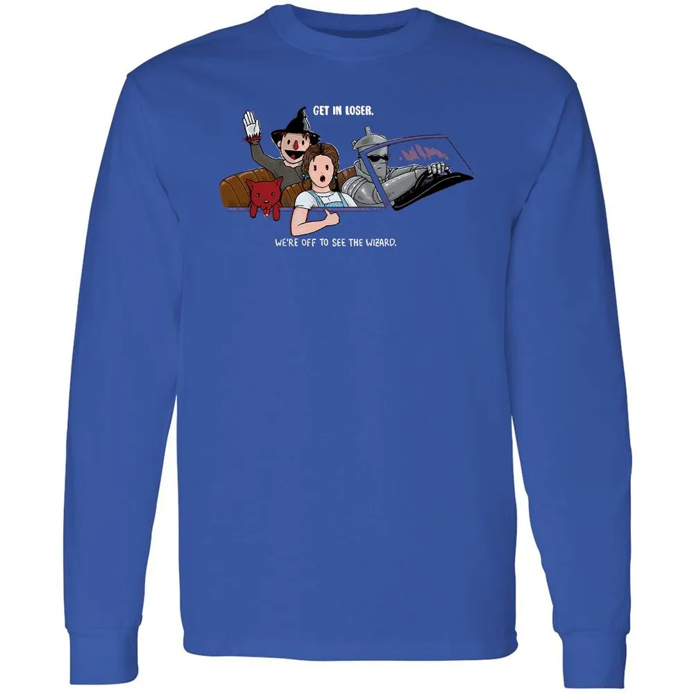 Long Sleeve T-Shirt - 5DQSDZXU - Royal - 8