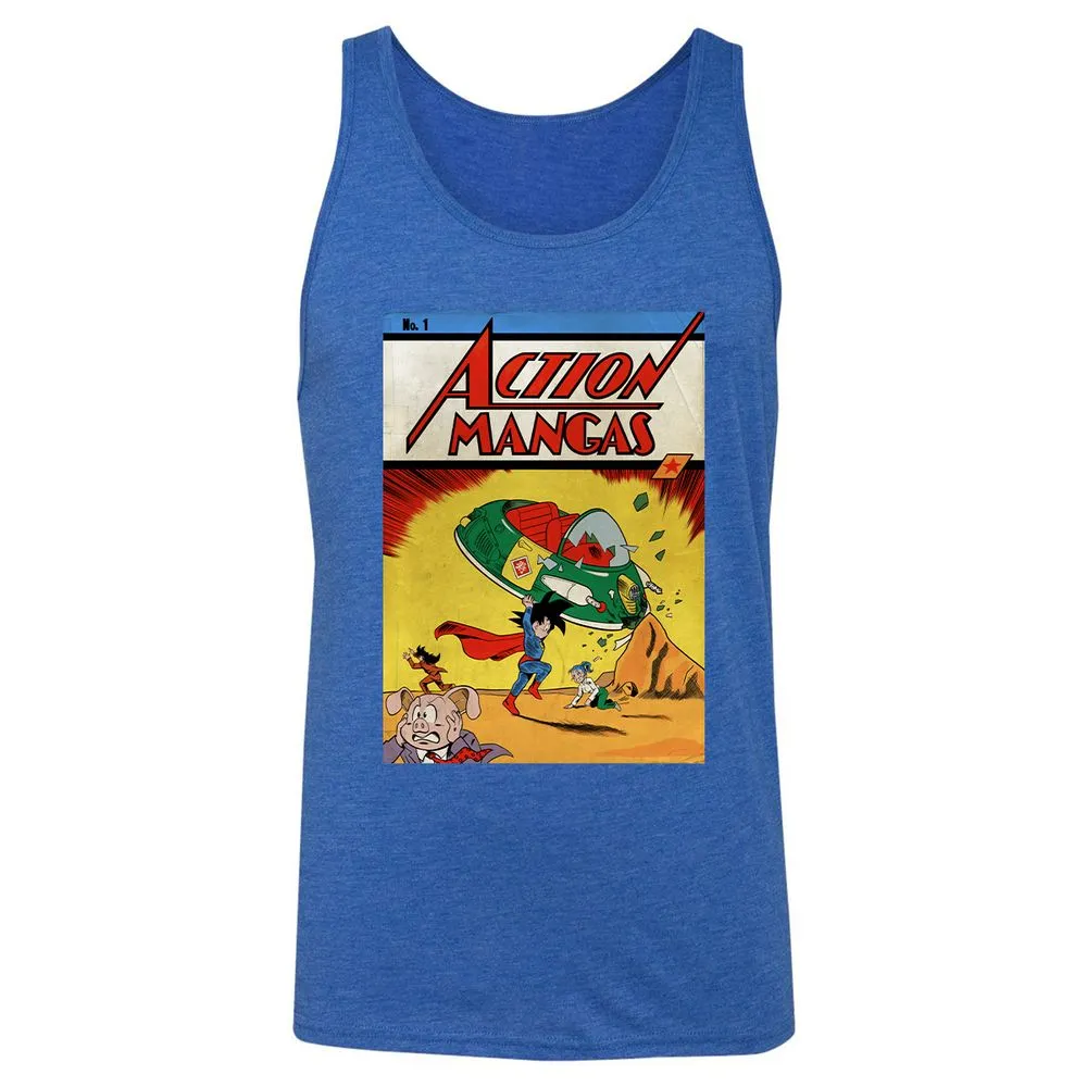 Unisex Jersey Tank - PF2T4JEC - True Royal Triblend - 12