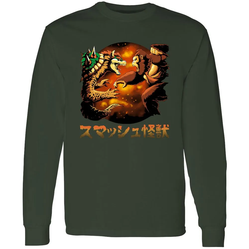 Long Sleeve T-Shirt - ALLLF2QP - Forest Green - 4
