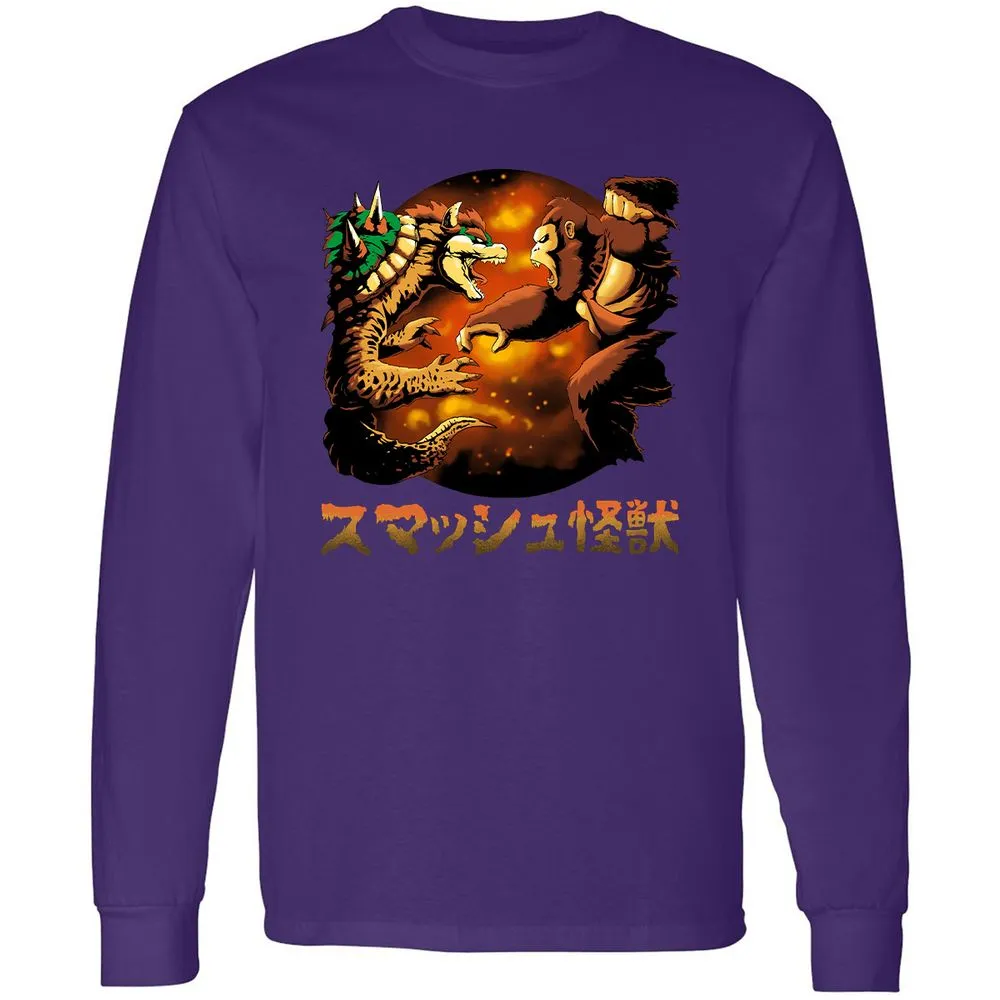 Long Sleeve T-Shirt - ALLLF2QP - Purple - 13