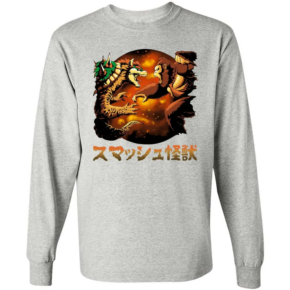 Long Sleeve T-Shirt - ALLLF2QP - Ash - 7