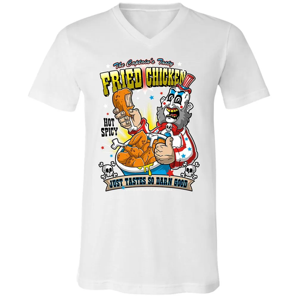 Unisex V-Neck T-Shirt - AFTCLY4Q - White - 5