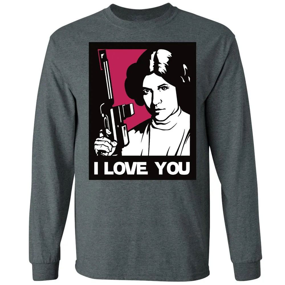 Long Sleeve T-Shirt - 1SQVLHU7 - Dark Heather - 15