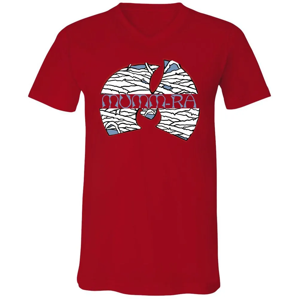 Unisex V-Neck T-Shirt - 3B8EM4JL - Red - 3