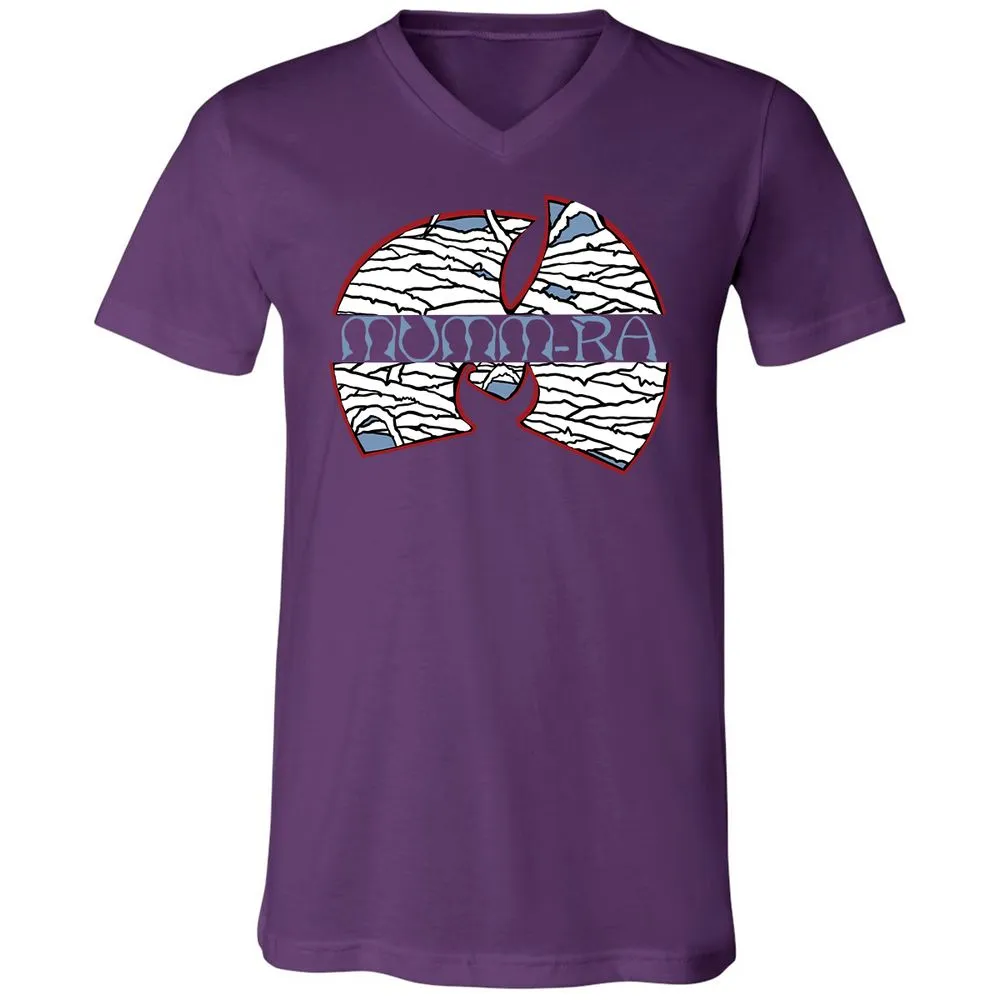 Unisex V-Neck T-Shirt - 3B8EM4JL - Team Purple - 9