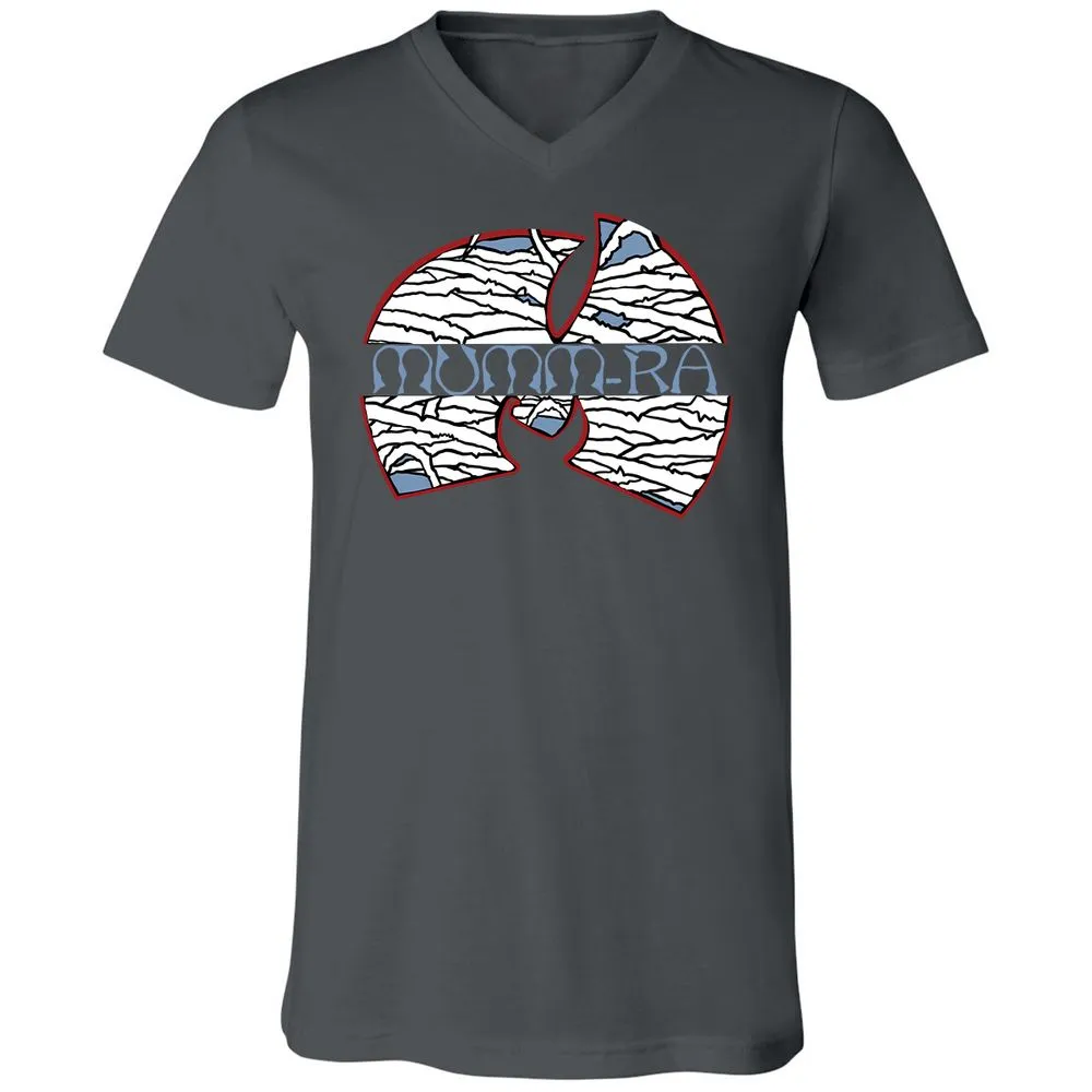 Unisex V-Neck T-Shirt - 3B8EM4JL - Asphalt - 12