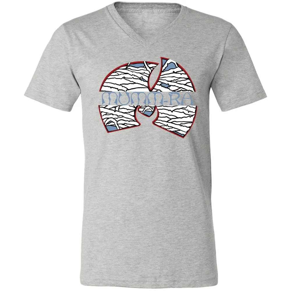 Unisex V-Neck T-Shirt - 3B8EM4JL - Athletic Heather - 7