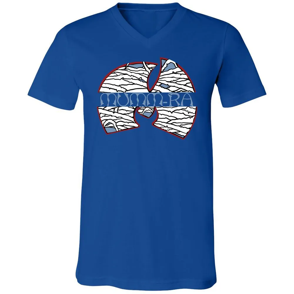 Unisex V-Neck T-Shirt - 3B8EM4JL - True Royal - 4