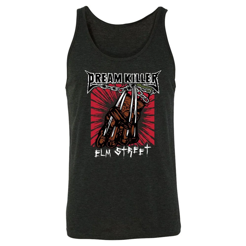 Unisex Jersey Tank - MQLEAFV8 - Charcoal Black Triblend - 5
