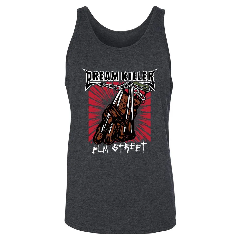Unisex Jersey Tank - MQLEAFV8 - Dark Grey Heather - 6