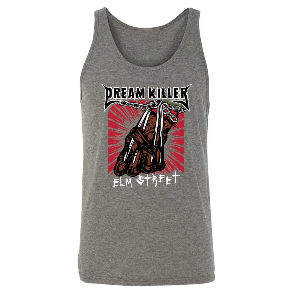Unisex Jersey Tank - MQLEAFV8 - Grey Triblend - 8