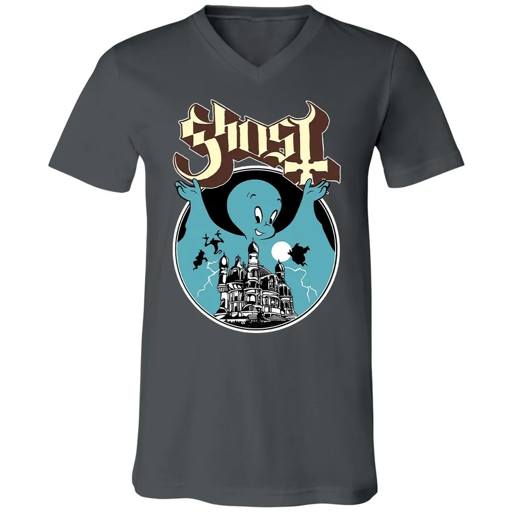 Unisex V-Neck T-Shirt - JWCS5191 - Asphalt - 12