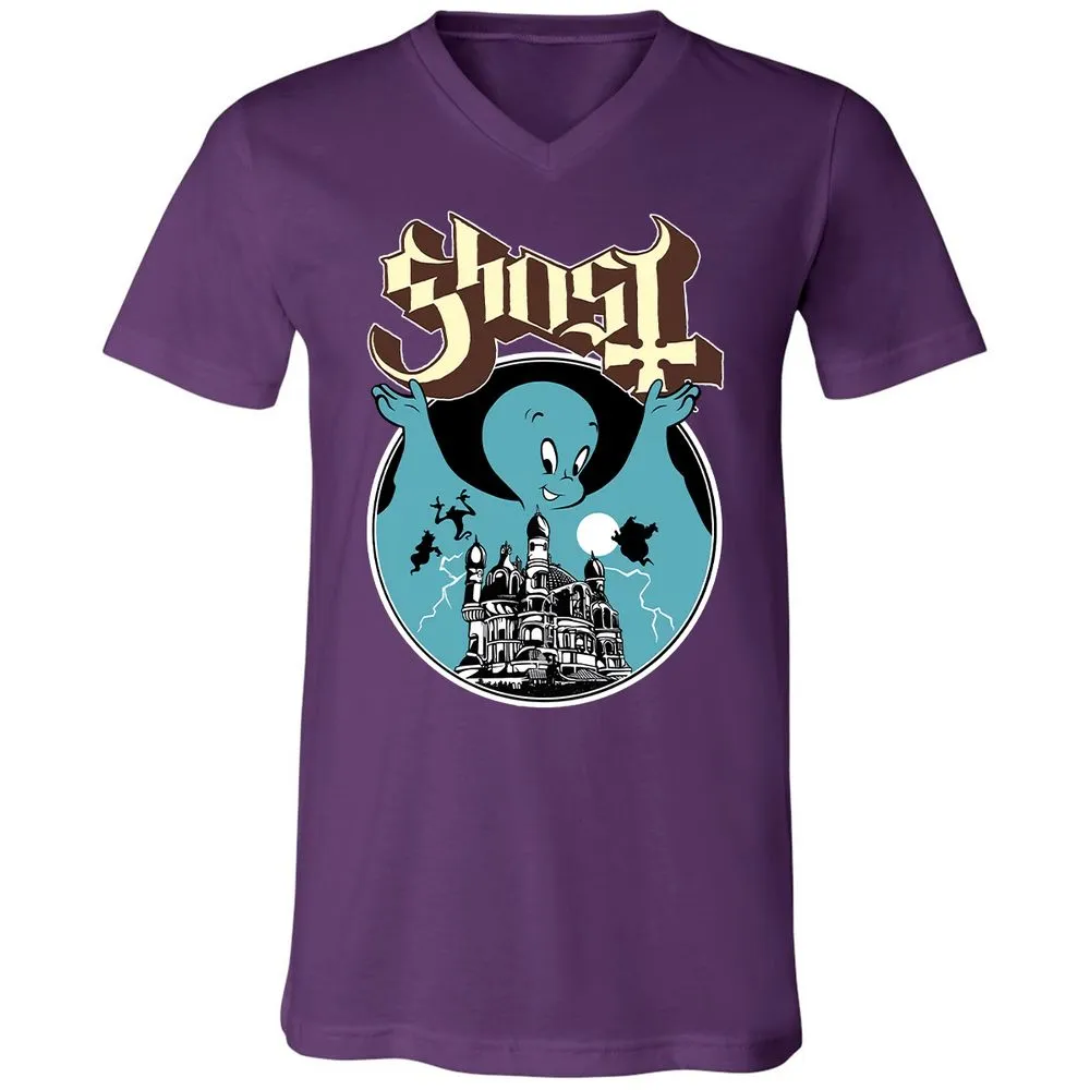 Unisex V-Neck T-Shirt - JWCS5191 - Team Purple - 9