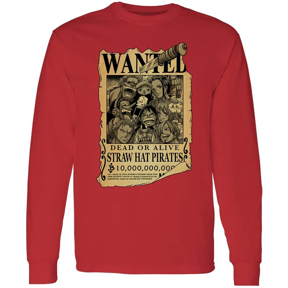 Long Sleeve T-Shirt - WJS3NWWL - Red - 14