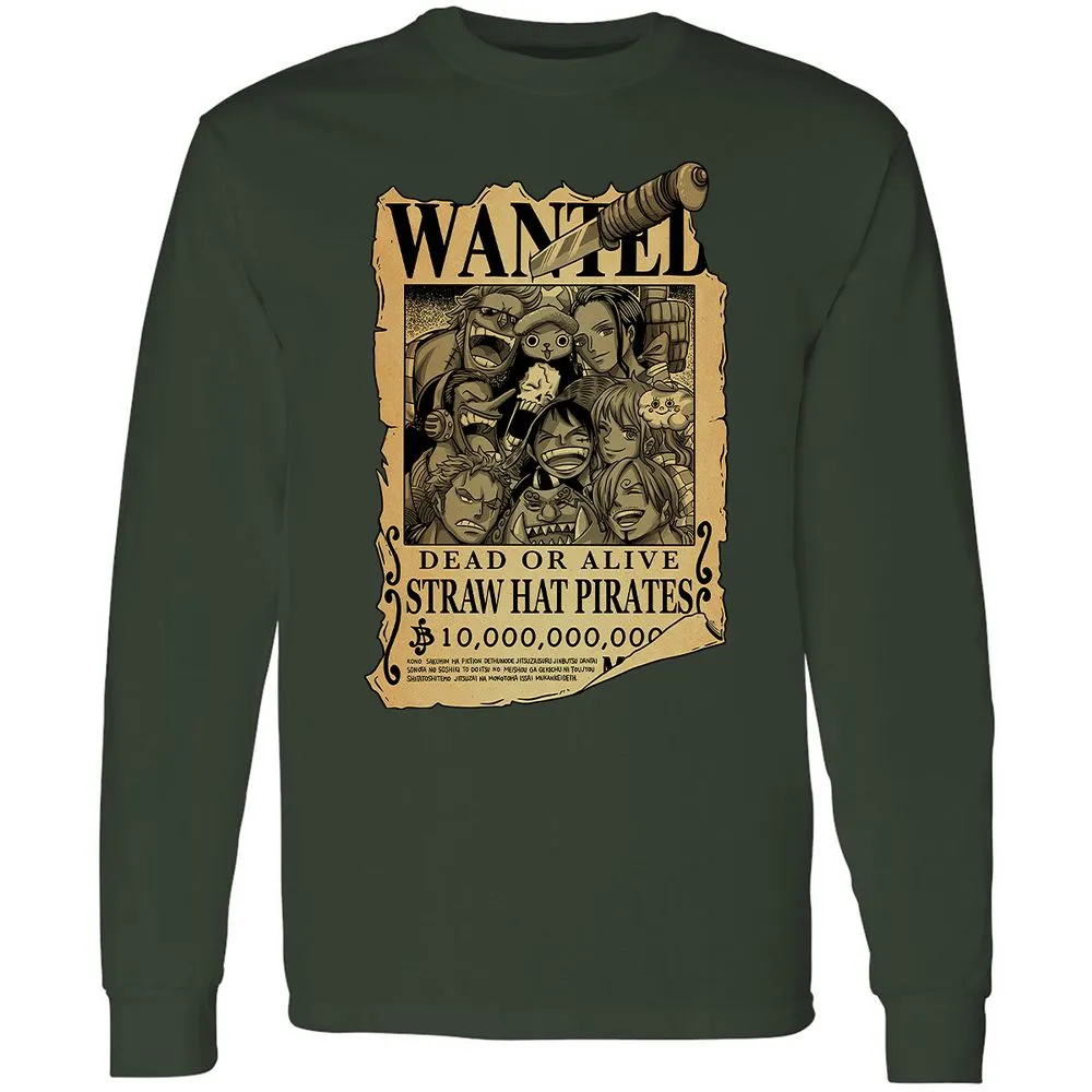 Long Sleeve T-Shirt - WJS3NWWL - Forest Green - 4